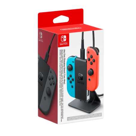 Station de recharge pour Joy-Con Nintendo double usage Noir