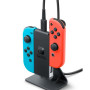 Station de recharge pour Joy-Con Nintendo double usage Noir