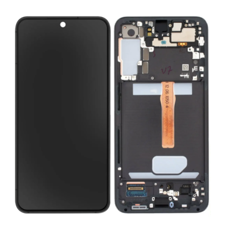 Samsung Galaxy S22 Plus Black (S906) Screen Frame (Original Disassembled) - Grade A