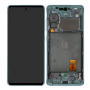 Screen Samsung Galaxy Note 20 5G Green + Frame (Original Disassembled) - Grade A