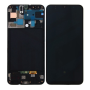 Samsung Galaxy A50 Black Screen + Frame (Original Disassembled) - Grade A