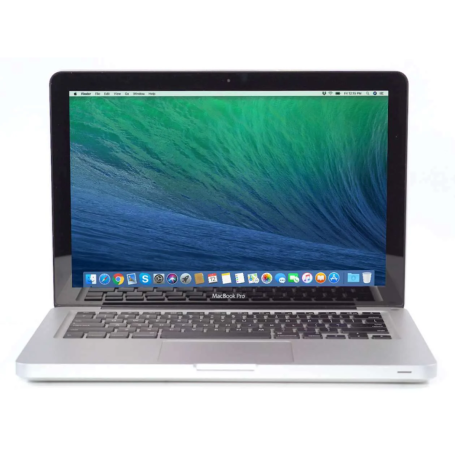 Macbook Pro 13" A1278 2012 - 4 GB / 512 GB HDD - Core 2 Duo 2,4GHZ- Sliver - AZERTY - Grade B - No Charger