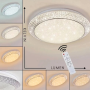 Ceiling Lamp with Propellerless Fan with Remote Control 120W