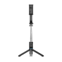 Support Tripod Stand For Selfie Stick Devia Bluetooth 360° Remote Control