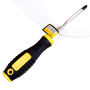 Rubber Flat Insulated Screwdriver 6*125mm 5"