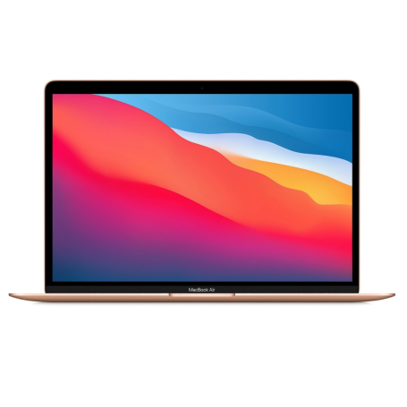 Macbook Air 13" A2337 - 16GB/256GB SSD - Apple M1 - Gold - AZERTY - Grade A Without Charger