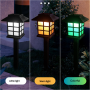 Small House Shape Solar Garden Light - Warm Light - 1.2V - Lawn Type