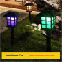 Small House Shape Solar Garden Light - Warm Light - 1.2V - Lawn Type