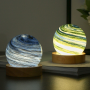 Solar Planet Night Light - Starry Sky - 80mm - USB - 5V