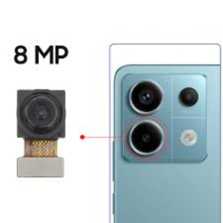 Caméra Arrière Xiaomi Grand Angel 8MP Redmi Note 13 4G