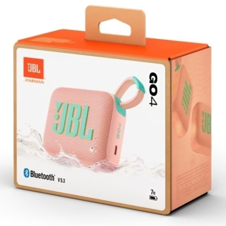 Enceinte Bluetooth Portable JBL Go 4 Rose IP67 7H