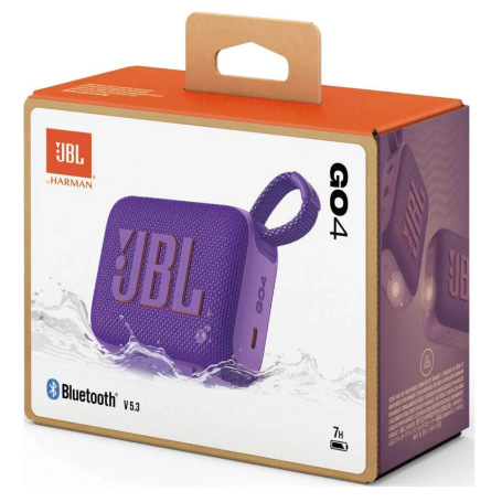 Enceinte Bluetooth portable JBL Go 4 Violet IP67 7H