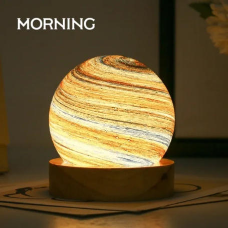 Solar Planet Night Lamp - Morning Glow - 80mm - USB - 5V