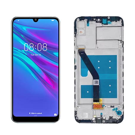 Ecran Huawei Y6 / Y6 Pro / Y6 Prime (2019) Noir + Châssis (Original Pack)