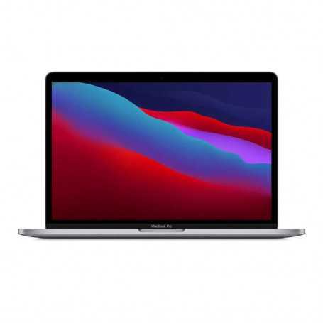 MacBook Pro 13" - A2338 - 8Go/256Go SSD - Apple M1 - Argent - AZERTY - Sans Boîte et Sans Chargeur