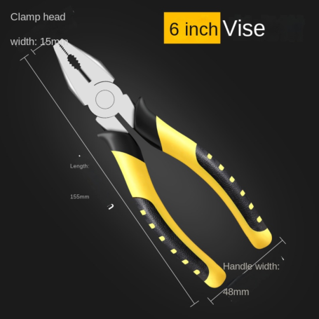 6" (150MM) Non-Slip Wire Pliers