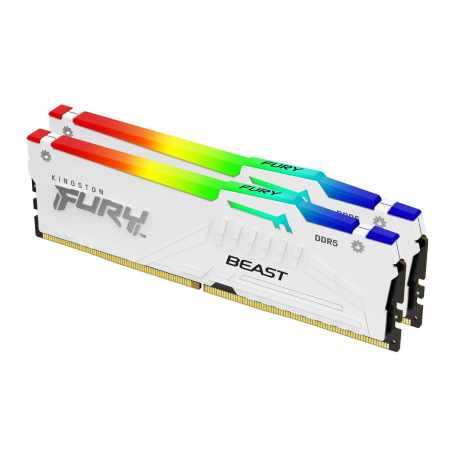 Mémoire PC Kingston Fury Beast 32Go RGB (2x16Go) DDR5 6000MHz