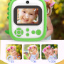 Instant Print Camera for Kids - 12 Megapixels Photo 1080p Video - Pink Dragon Design