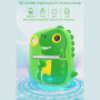 appareil photo d'impression instantanée pour enfants - 12 megapixels Photo 1080p Video - design dragon green