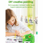 appareil photo d'impression instantanée pour enfants - 12 megapixels Photo 1080p Video - design dragon green