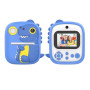 Instant Print Camera for Kids - 12 Megapixels Photo 1080p Video - Dragon Blue Design