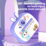 Instant Print Camera for Kids - 24 Megapixels Photo 1080p Video - Blue Rabbit