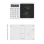 LCD Calculator Writing Tablet for Kids - White