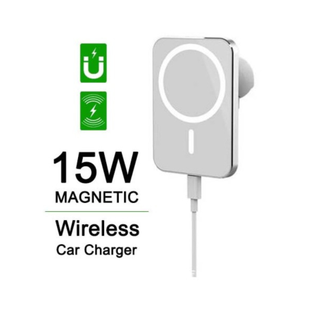 Chargeur Sans Fil Voiture Magnétic 15W - D-power