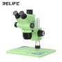 Microscope Trinoculaire avec Interface 0,5 CTV RELIFE RL-M6T Pro-B11 - Vert