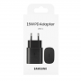 Samsung 15W Black USB Type-C Power Adapter - Retail Box (Bulk) (Original)