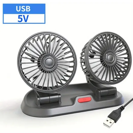 Ventilateur de Voiture USB 5V - Modèle F410