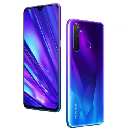 Realme 5 Pro 128 Go Bleu - Grade A avec Boîte et Accessoires