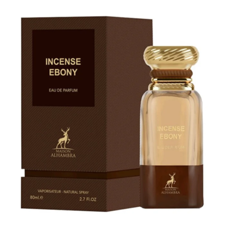 Eau de Parfum Maison Alhambra Incense Ebony - 80ml