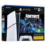 Console Sony PlayStation 5 - PS5 Slim Edition Digitale Blanc - 1 To SSD - Bundle Fortnite Étoile Cobalt