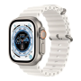 Apple Watch Ultra Cellulaire 49mm Titanium Blanc - Comme neuf - Batterie 100% avec Boîte et Accessoires