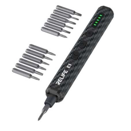 RELIFE E1 Carbon Fibre Electric Screwdriver Kit