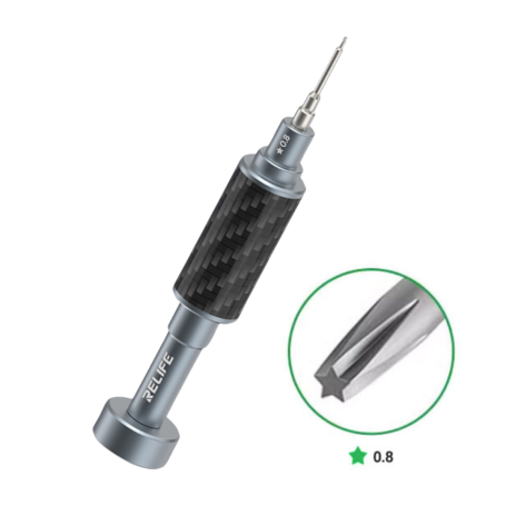 RELIFE RL-729 Carbon Fiber Screwdriver / Pentagonal 0.8