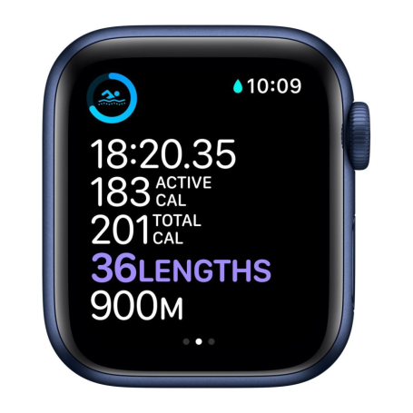 Apple Watch Series 7 GPS + Cellular 45mm Aluminium Bleu (Sans Bracelet et Accessoires) - Grade A