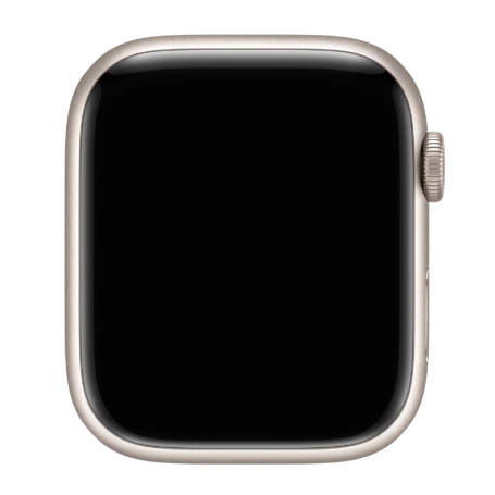 Apple Watch Nike Series 7 GPS 45mm Lumière Stellaire (Sans Bracelet et Accessoires) - Grade AB