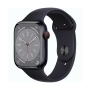 Apple Watch Series 8 GPS 41mm Midnight Aluminium (Sans Bracelet et Accessoires) - Grade AB