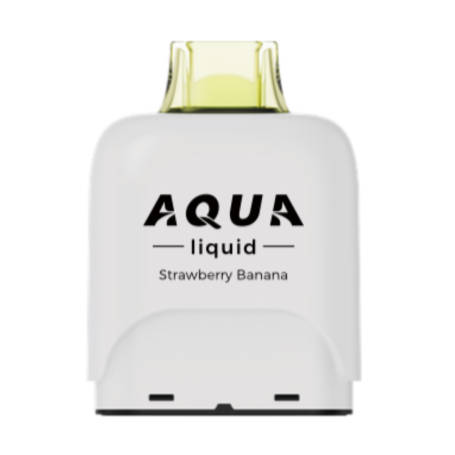 Remplacant Vapoteuse Smartphone Tête - Aqua Liquid - 20000 puffs 20mg/ml Nicotine - Strawberry Banana