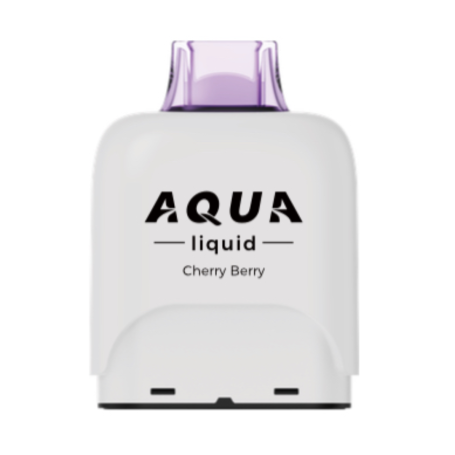 Remplacant Vapoteuse Smartphone Tête - Aqua Liquid - 20000 puffs 20mg/ml Nicotine - Cherry Berry