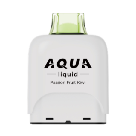 Replacement Smartphone Vaporizer Head - Aqua Liquid - 20000 puffs 20mg/ml Nicotine - Passion Fruit Kiwi