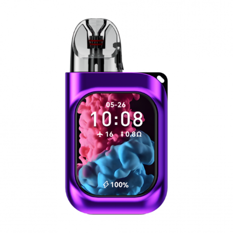 Vapoteuse Smartphone Rechargeable Type-C - Aqua Liquid - 2ml (non inclus) - Violet