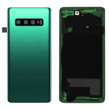 Vitre arrière Samsung Galaxy S10 (G973F) Prism Vert (Original Démontée) - Grade A