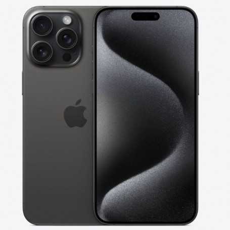 iPhone 15 Pro Max 256 Go Titane Noir avec Boîte et Accessoires - Grade AB