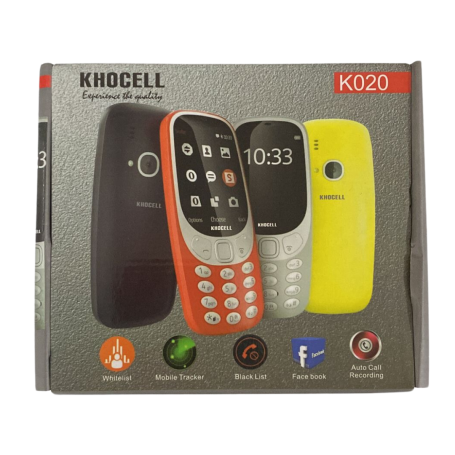 Mini Portable Phone KhoCell 020 Dual SIM Blue