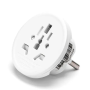 Aigostar Universal Travel Power Adapter USA / AUS / IT / UK to EU White