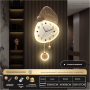 LED Wall Clock - Light of Time - 30x65 cm