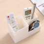 Rangement de Bureau Porte-Stylo - Plastique - Blanc